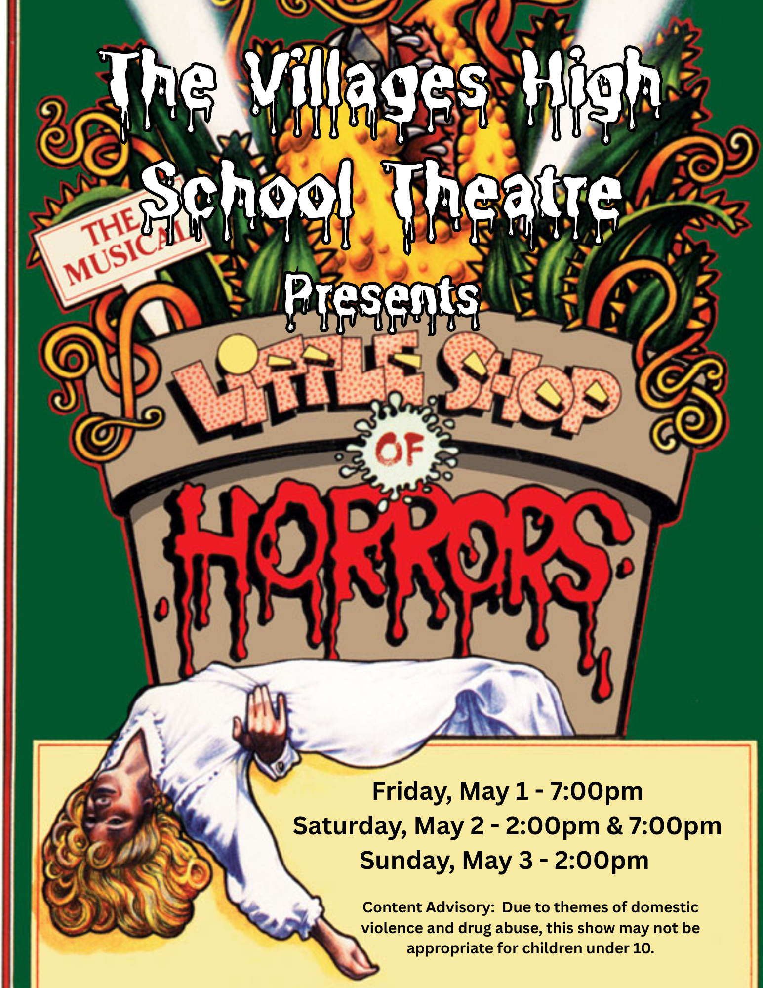 The Villages Highschool Theatre Presents Little Shop of Horrors